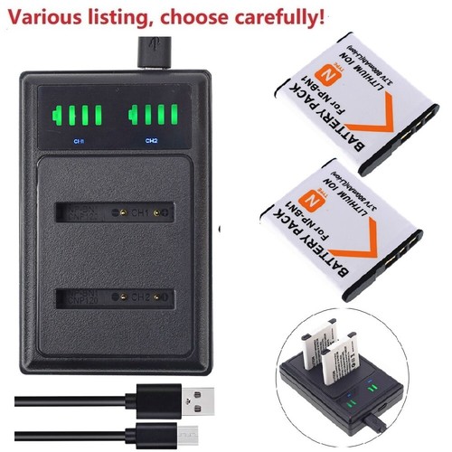 Bn1 batteria caricatore - np-bn1, o
